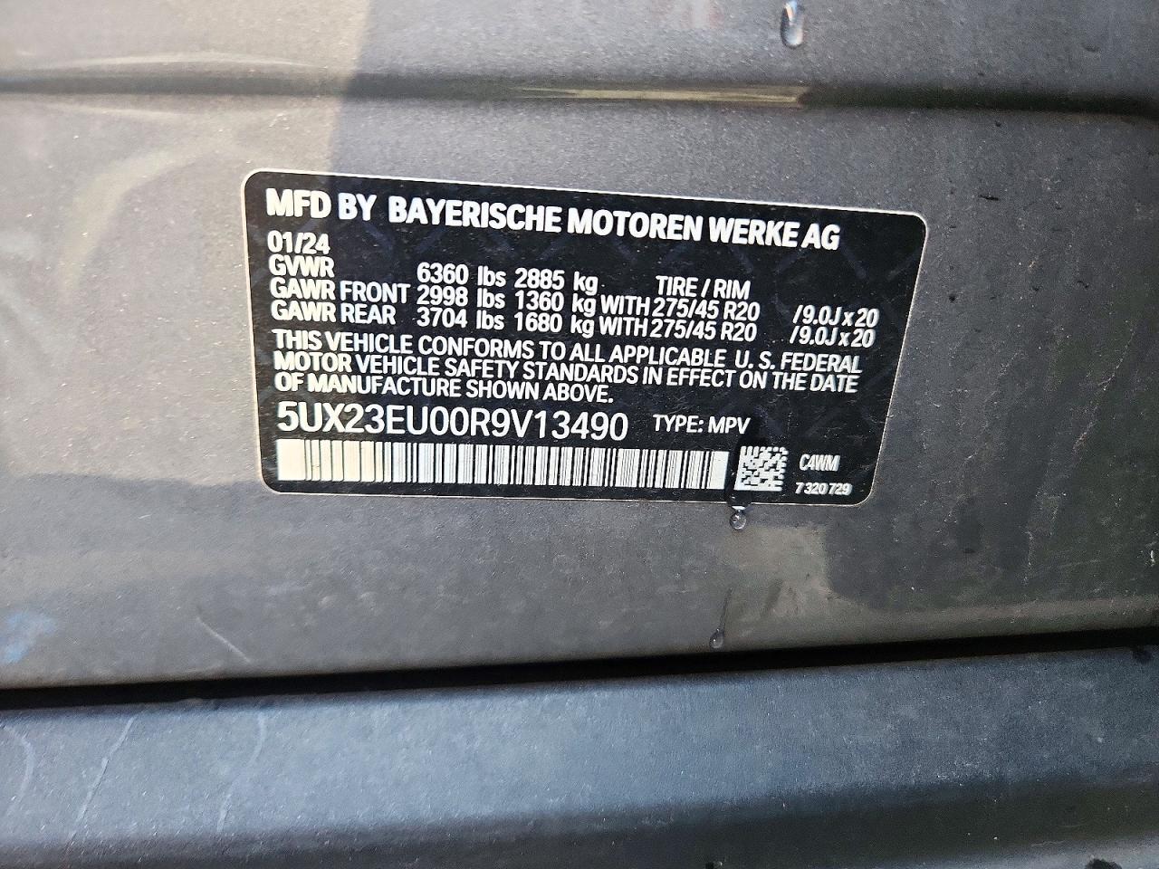 2024 BMW X5 xDrive40I - zdjęcie 13