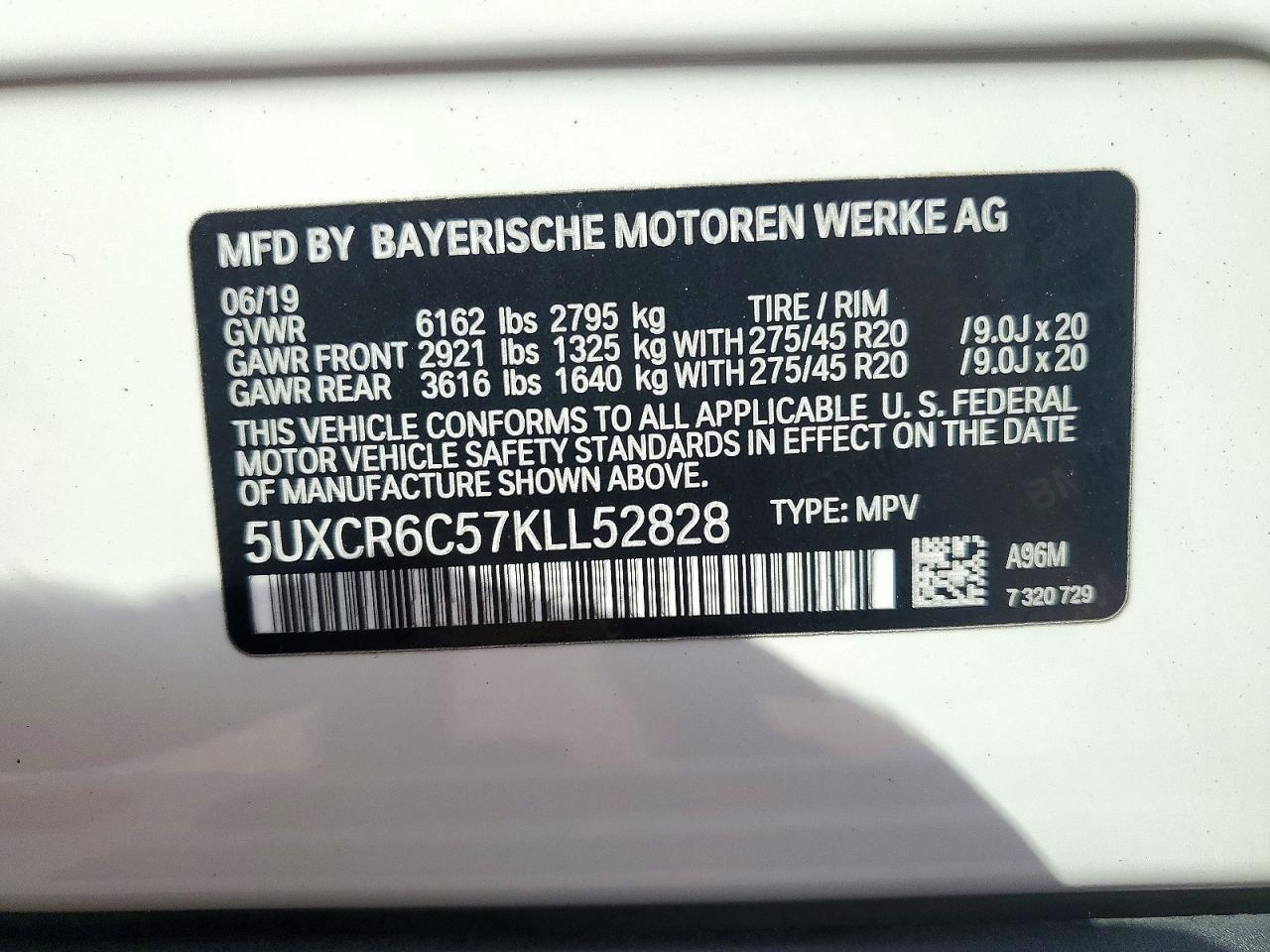 2019 BMW X5 xDrive40I - zdjęcie 13