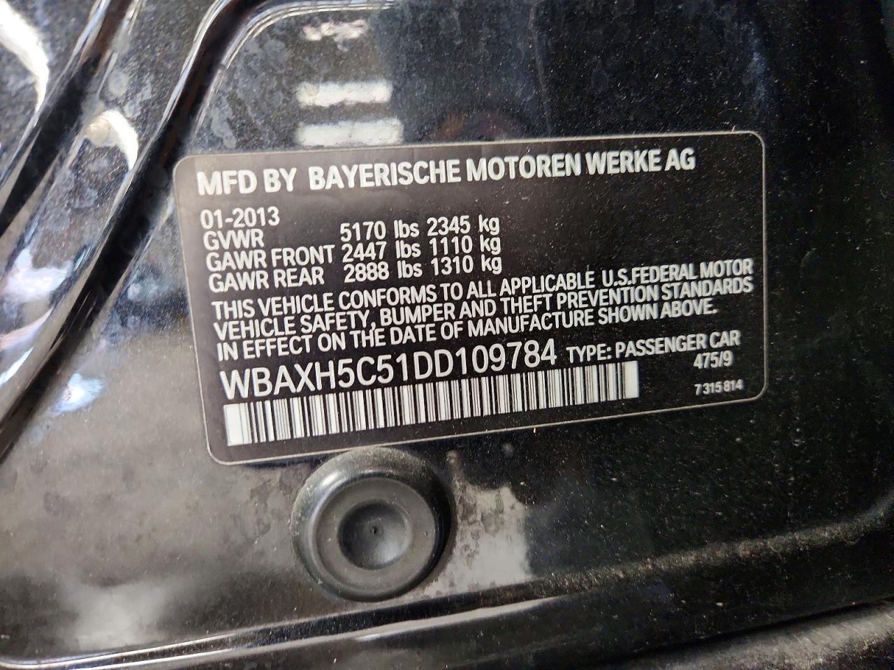 2013 BMW 528 Xi - zdjęcie 12