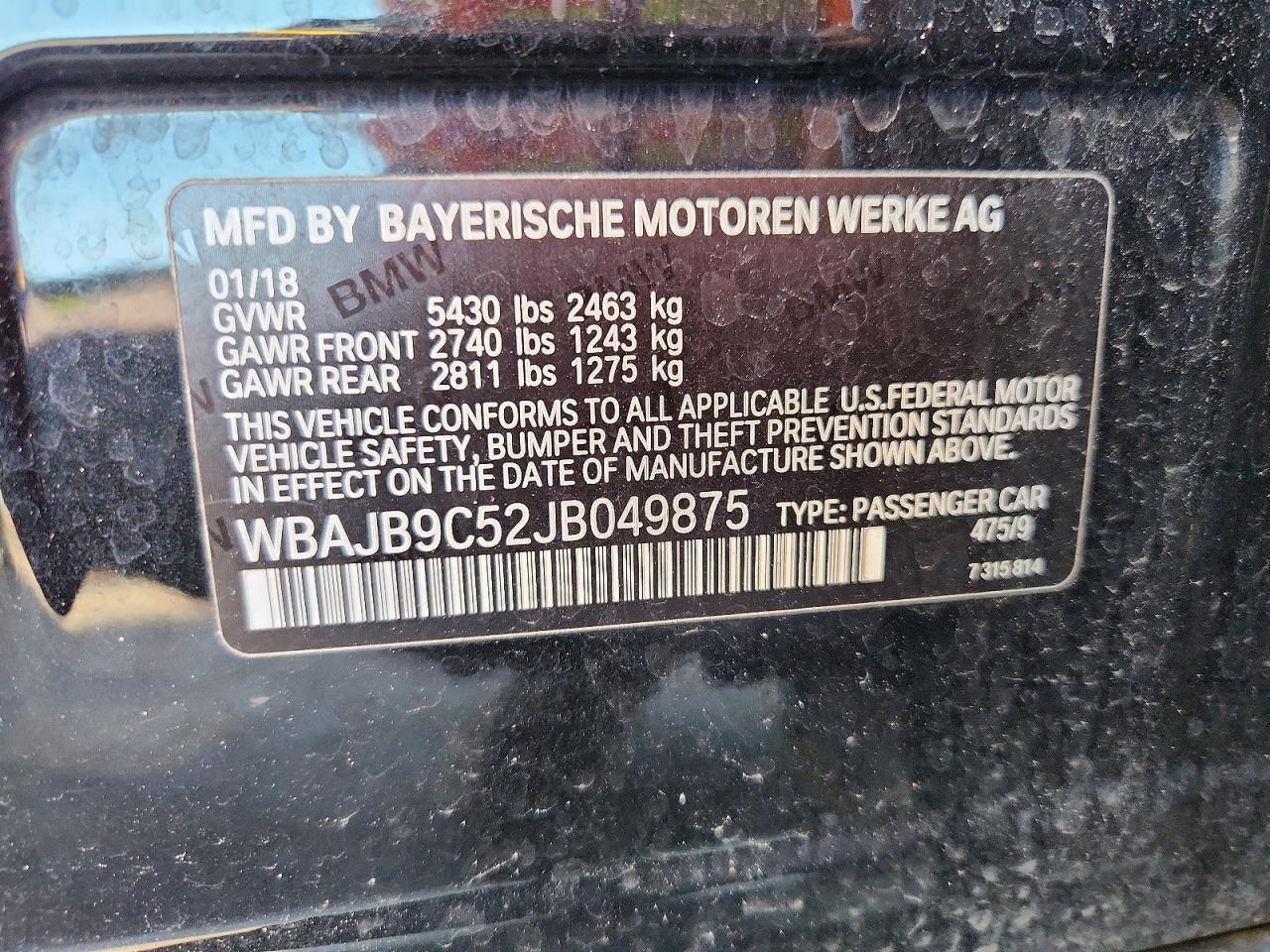 2018 BMW Seria 5 M550i - zdjęcie 12