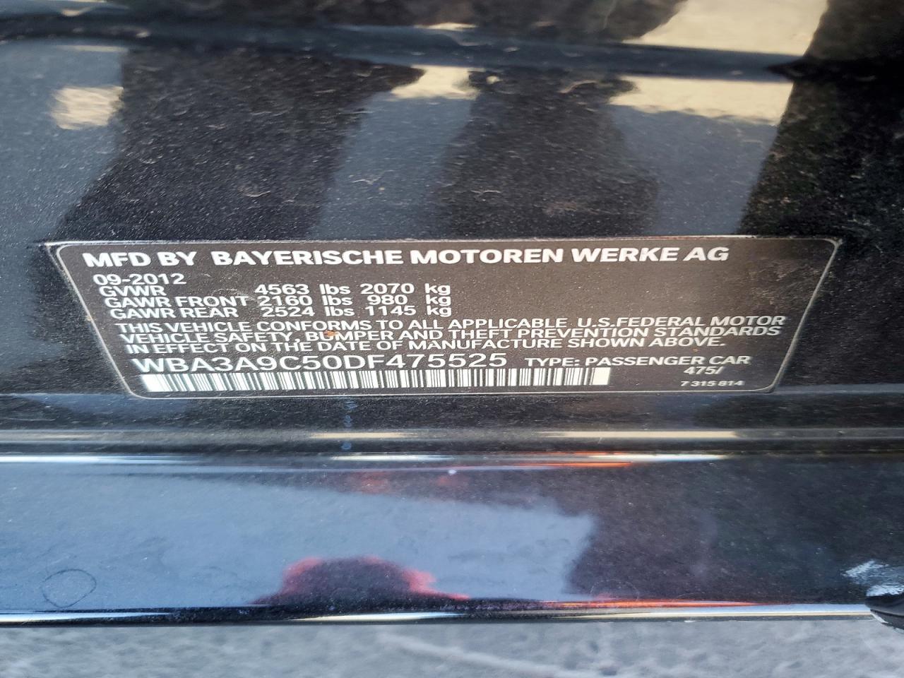 2013 BMW 335 I - zdjęcie 12