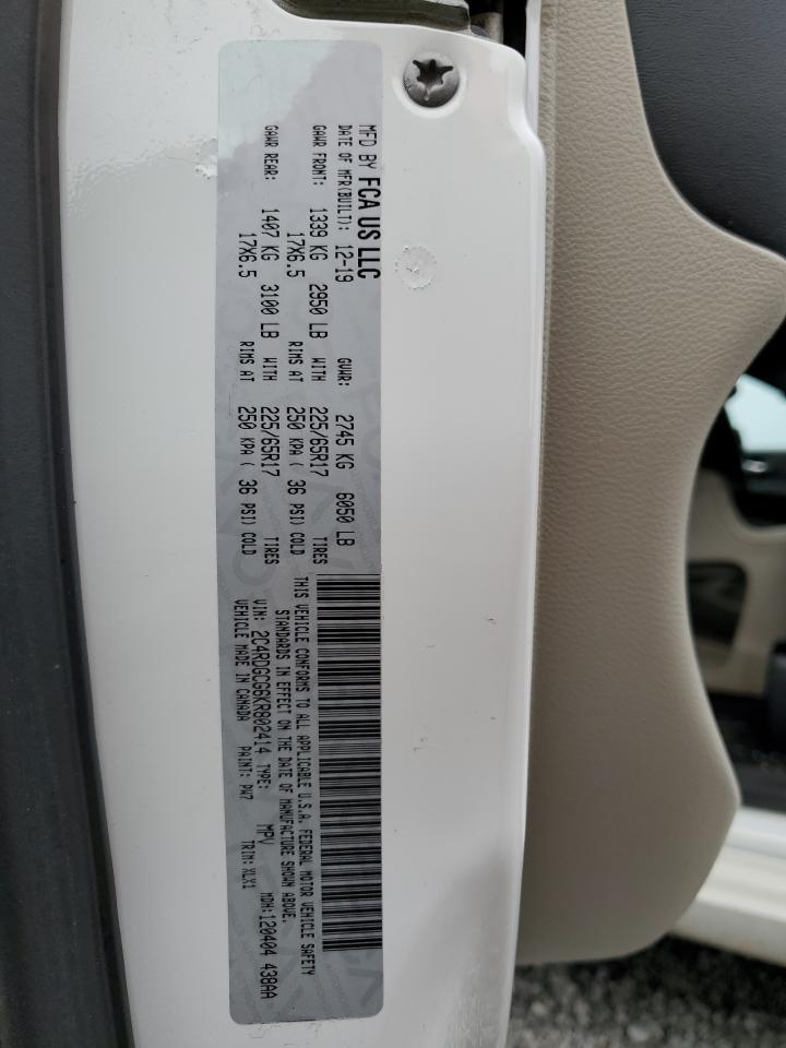 2019 Dodge Grand Caravan Sxt - zdjęcie 13