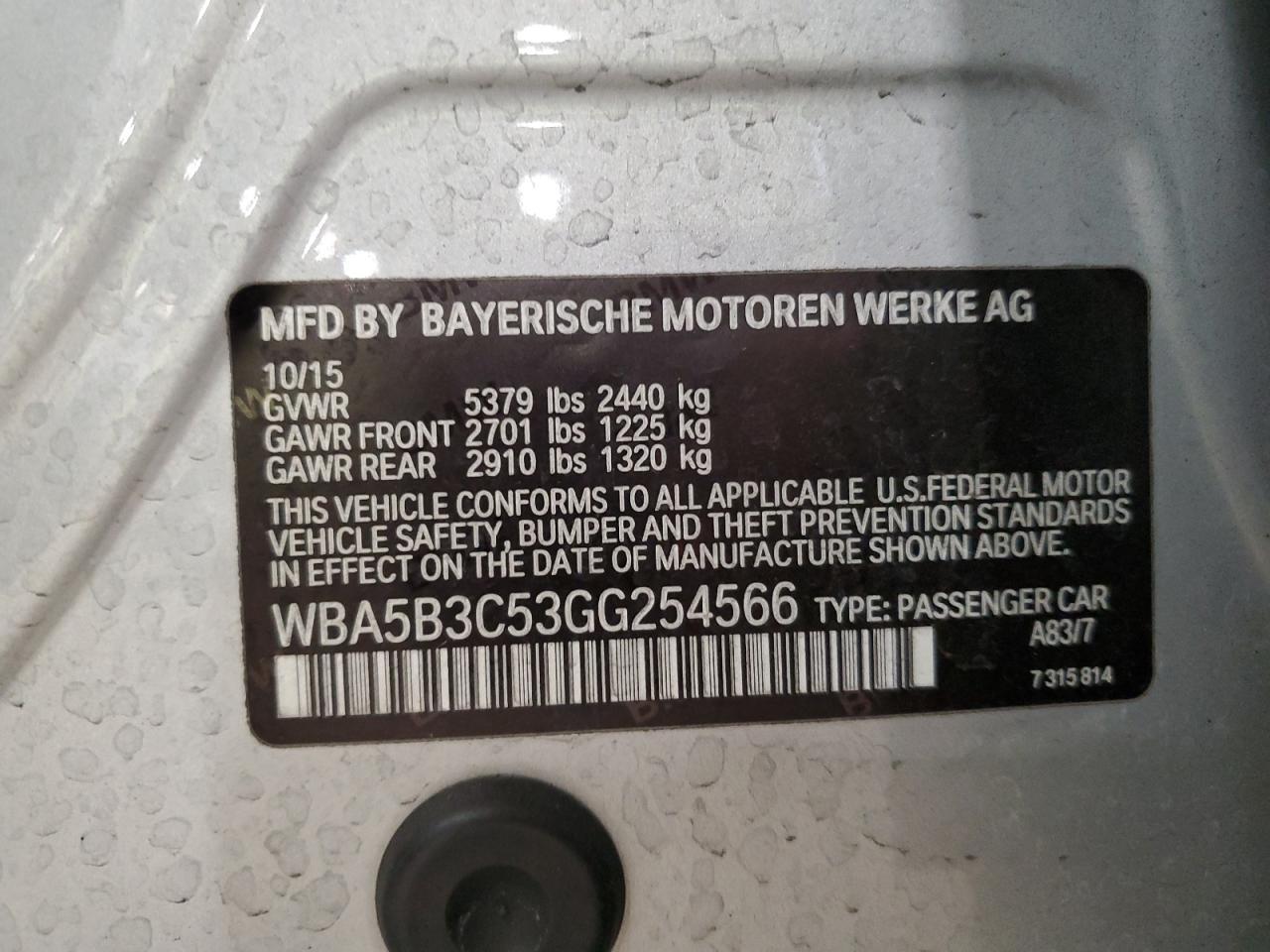 2016 BMW 535 Xi - zdjęcie 13
