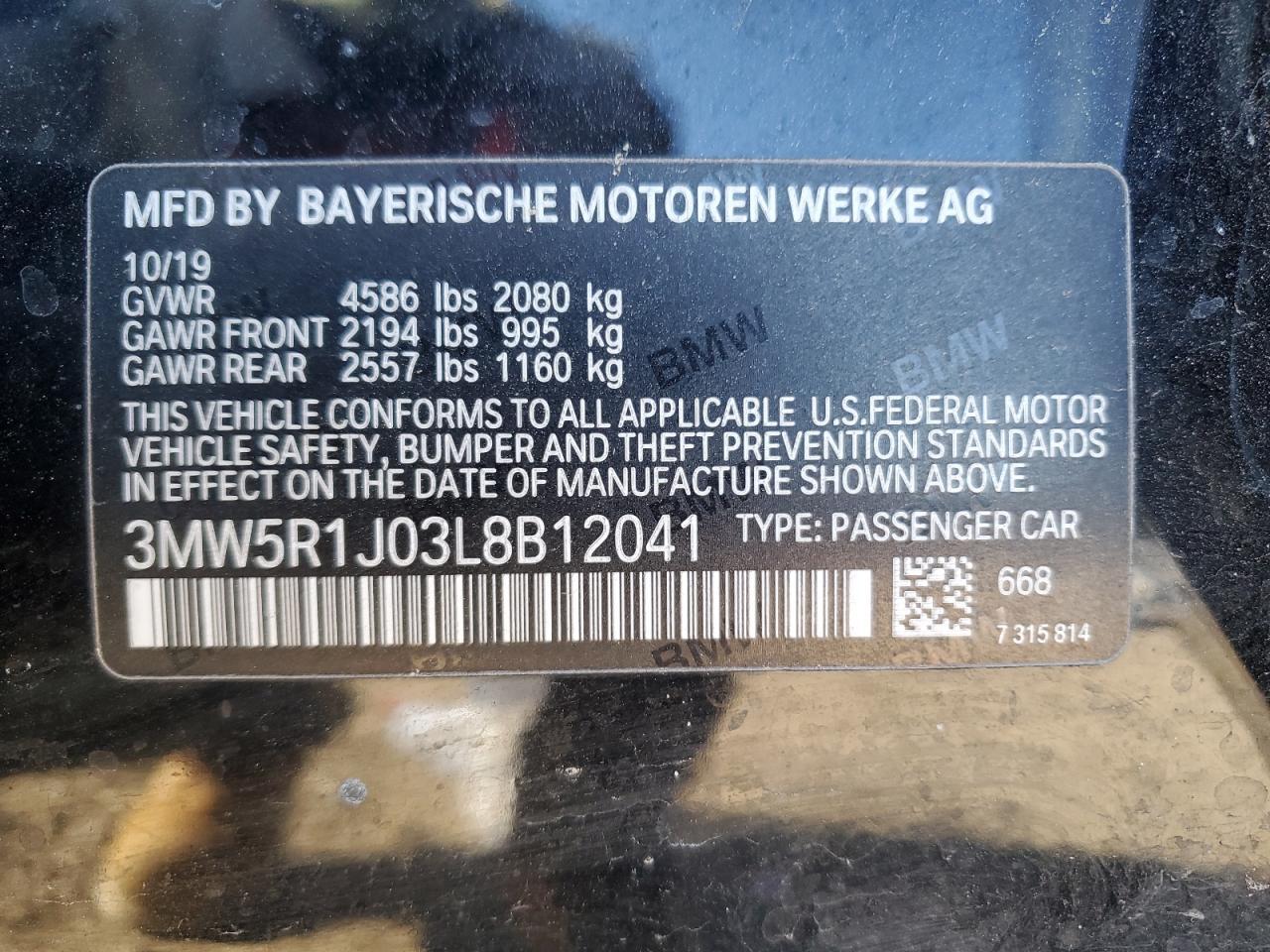2020 BMW 330I - zdjęcie 14