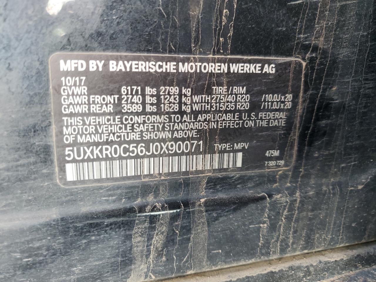 2018 BMW X5 xDrive35I - zdjęcie 12