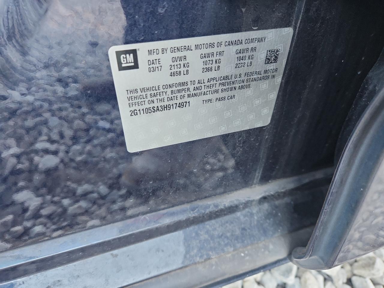 2017 Chevrolet Impala - zdjęcie 12