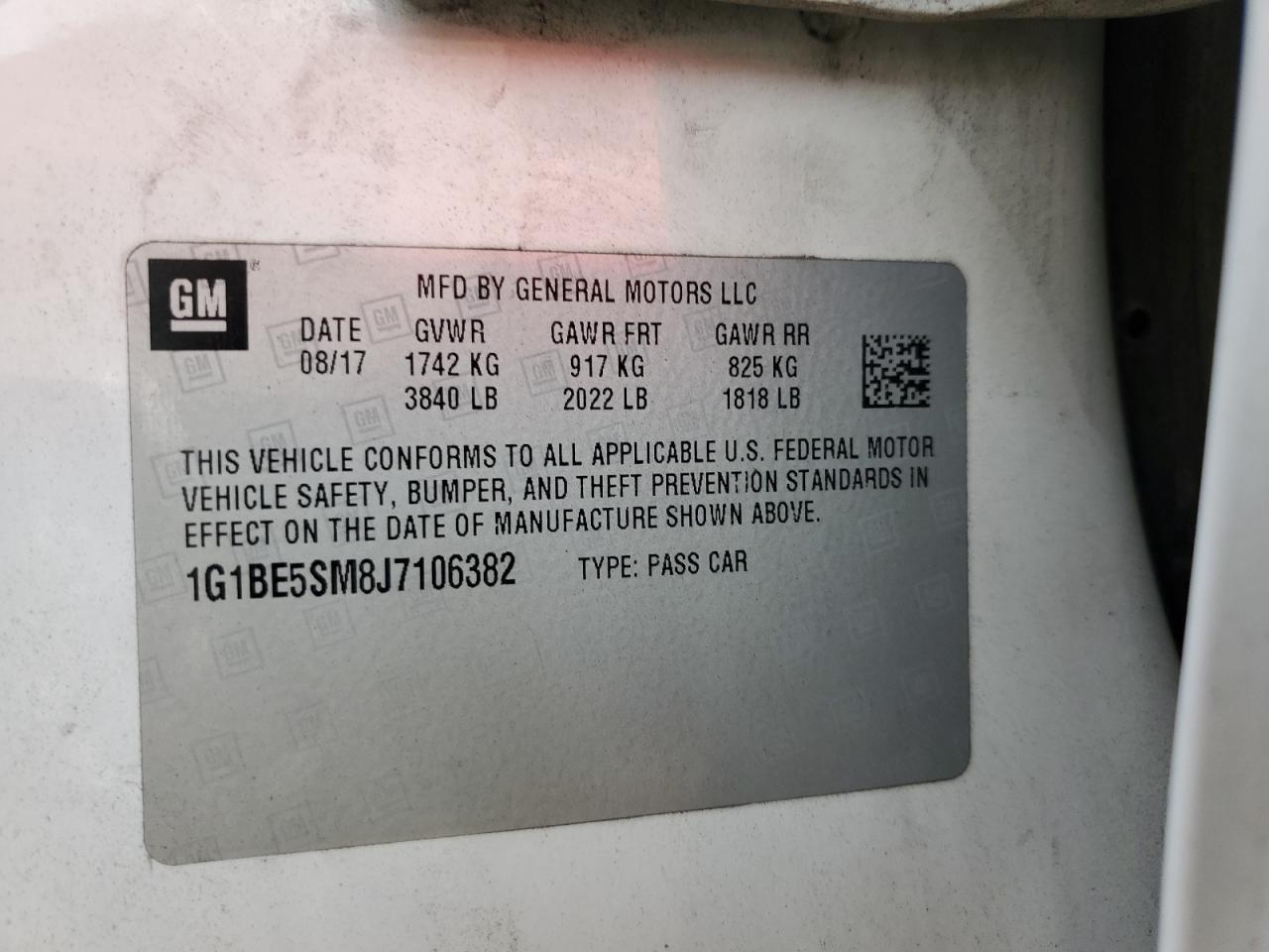 2018 Chevrolet Cruze - zdjęcie 12