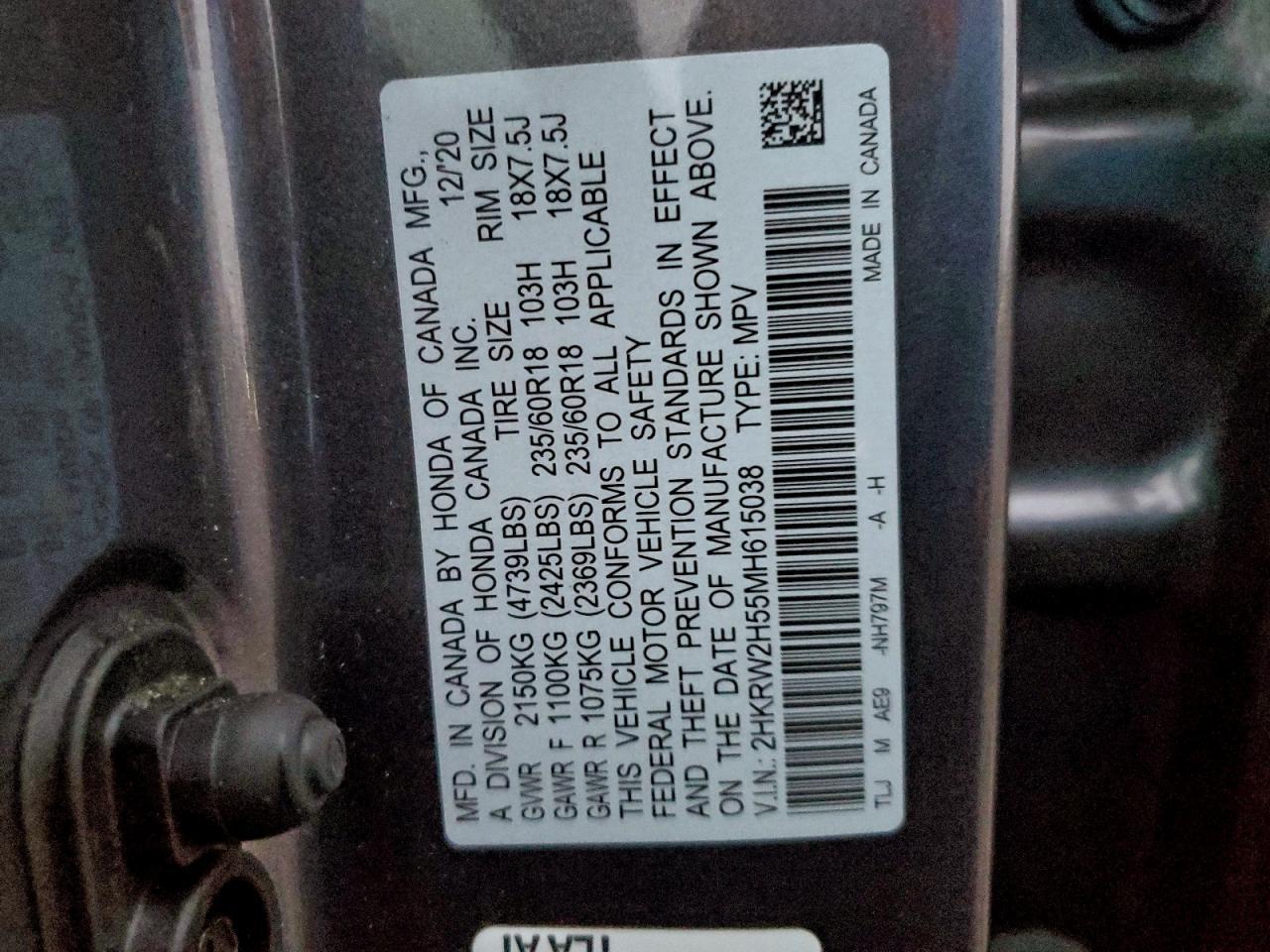 2021 Honda CR-V - zdjęcie 13