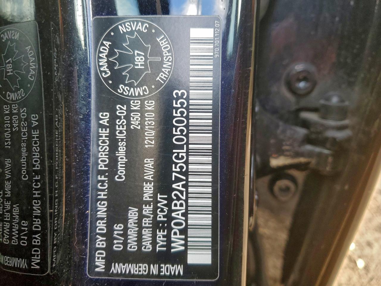 2016 Porsche Panamera S - zdjęcie 13