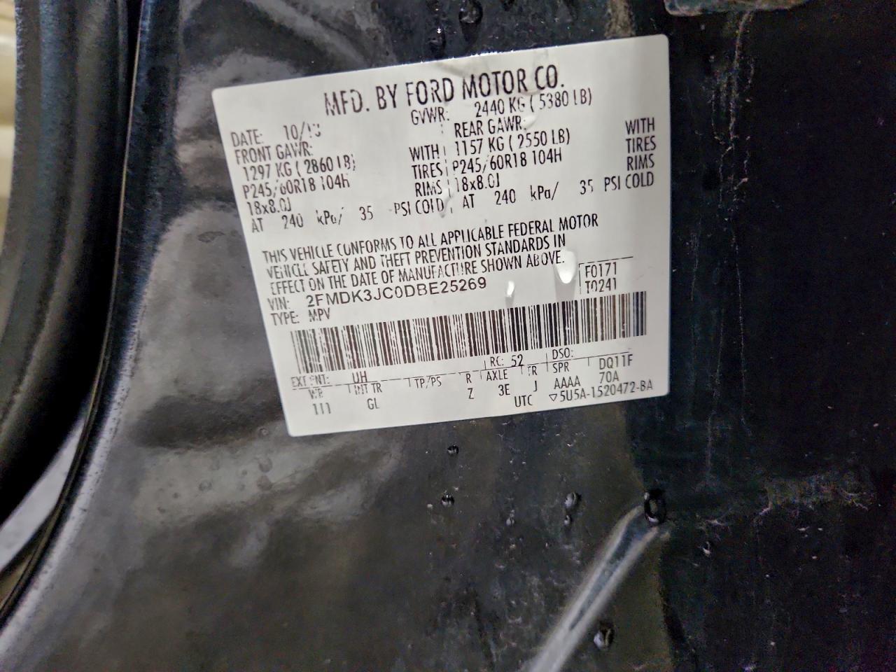 2013 Ford Edge - zdjęcie 13