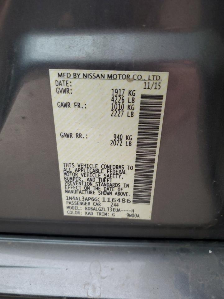 2016 Nissan Altima - zdjęcie 12