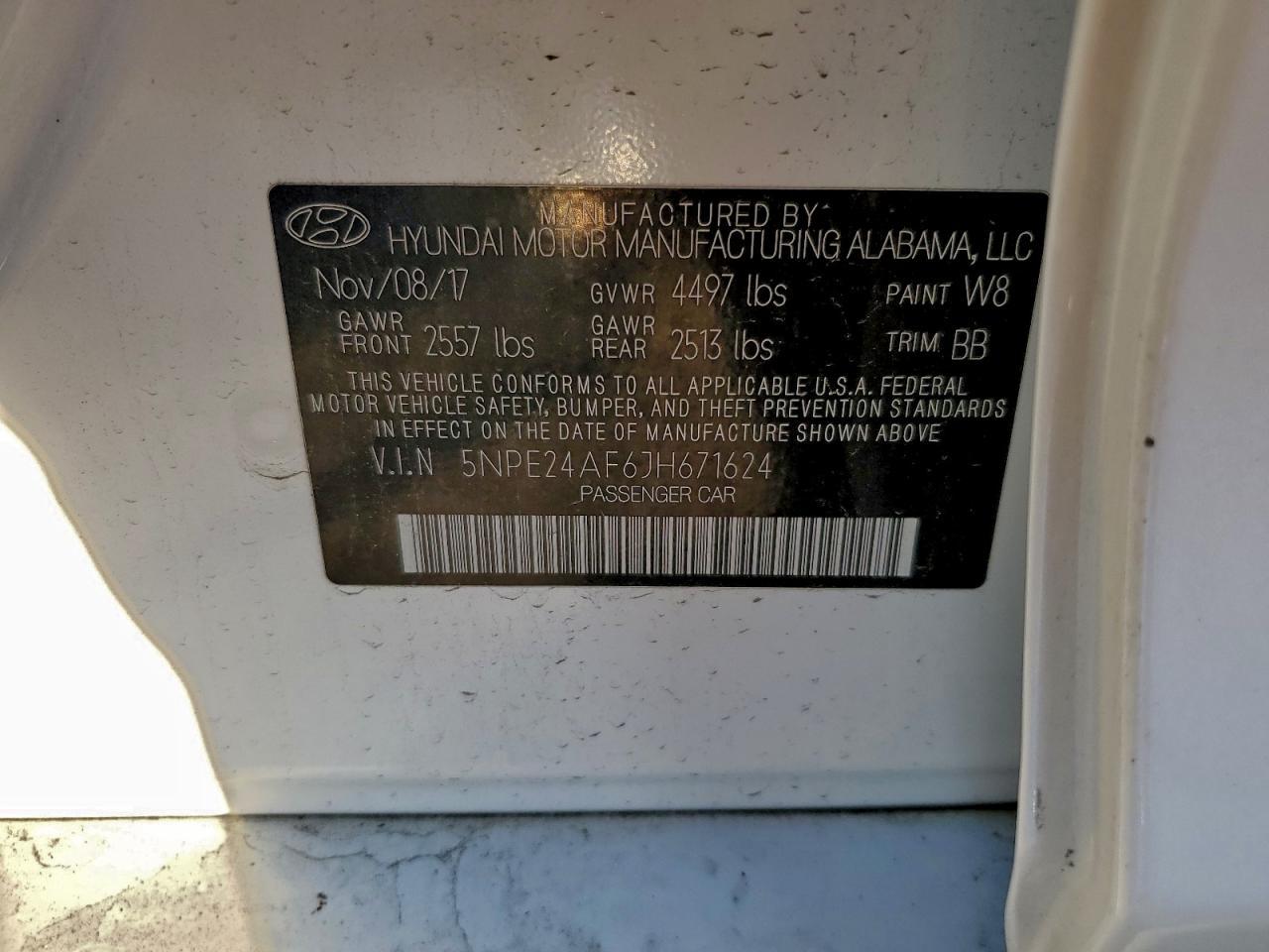 2018 Hyundai Sonata Se - zdjęcie 13