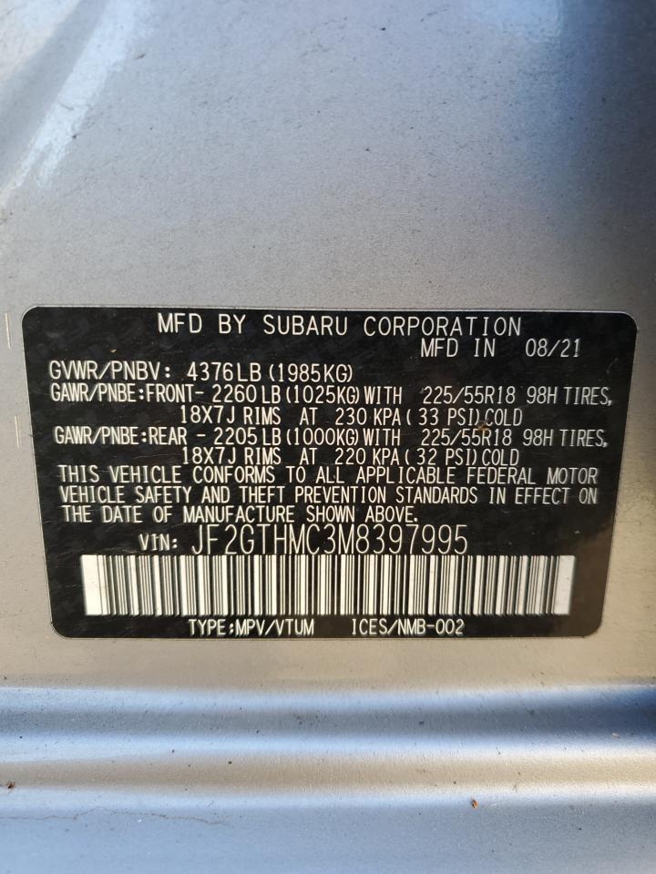 2021 Subaru XV - zdjęcie 13