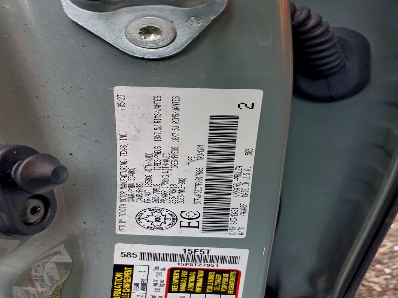 2023 Toyota Tundra - zdjęcie 12