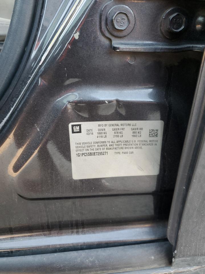 2014 Chevrolet Cruze Lt - zdjęcie 12