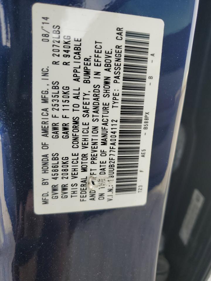 2015 Acura TLX - zdjęcie 12