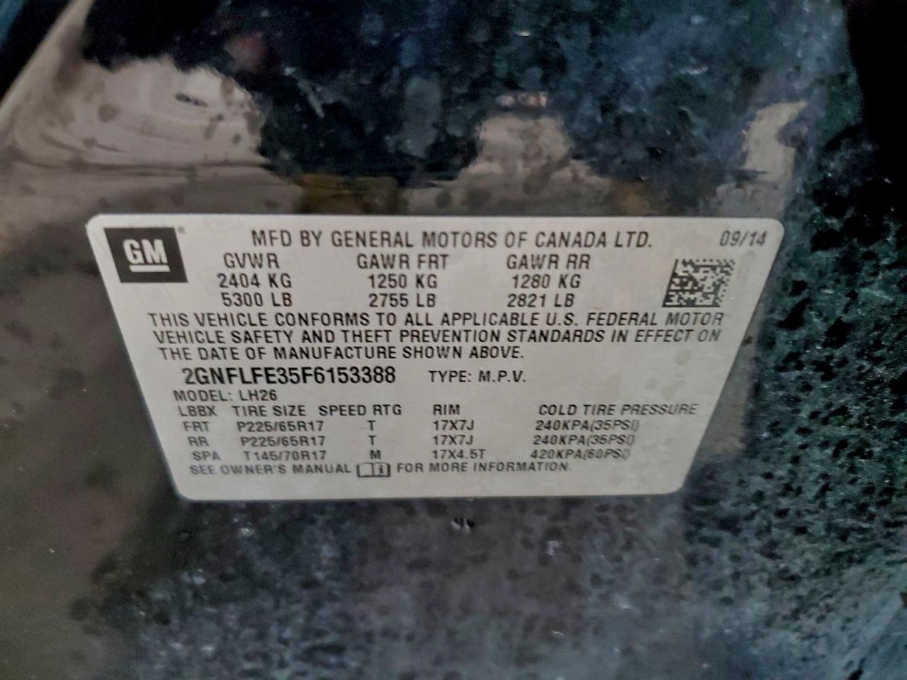 2015 Chevrolet Equinox - zdjęcie 13