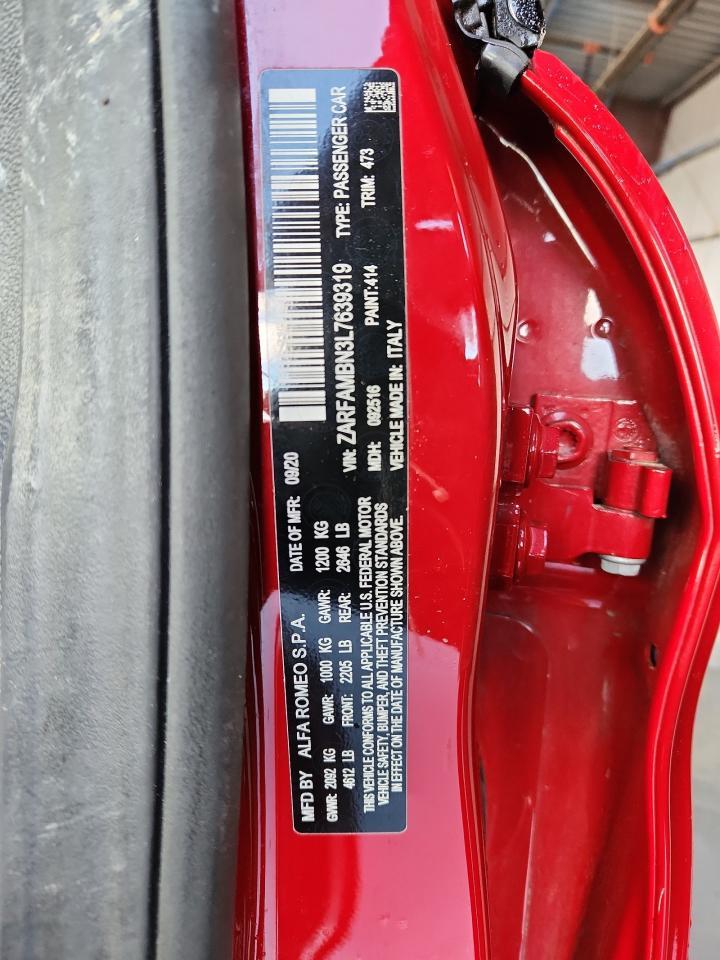 2020 Alfa Romeo Giulia - zdjęcie 12