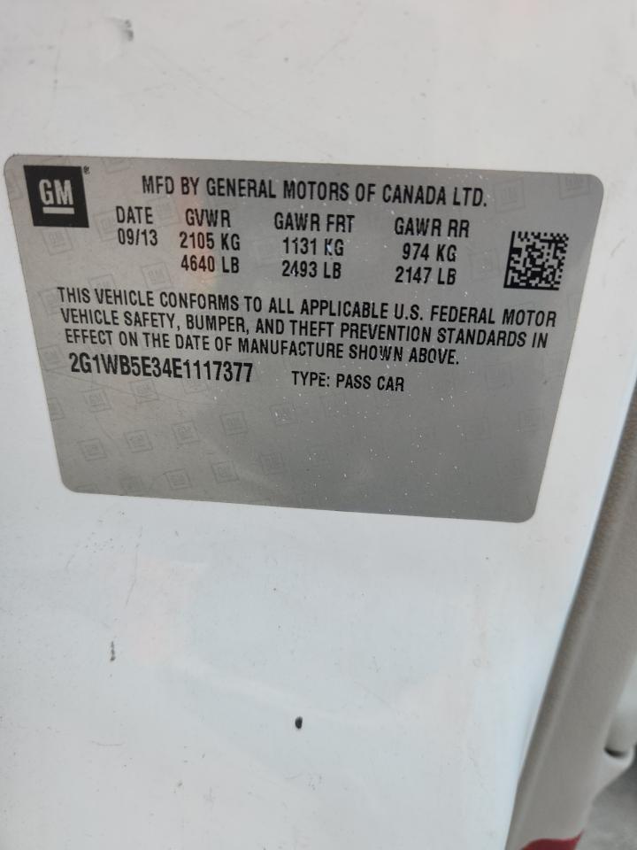 2014 Chevrolet Impala Limited Lt - zdjęcie 12