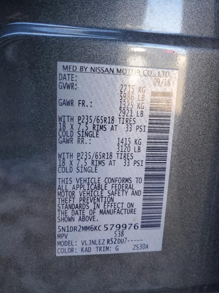 2019 Nissan Pathfinder - zdjęcie 14