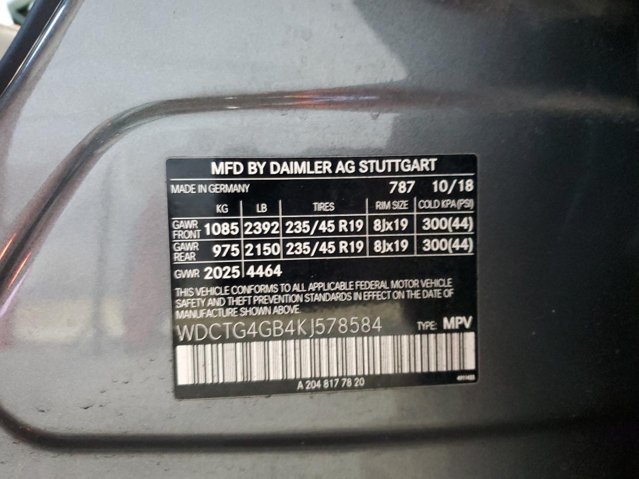 2019 Mercedes-Benz Gla 250 4Matic - zdjęcie 12