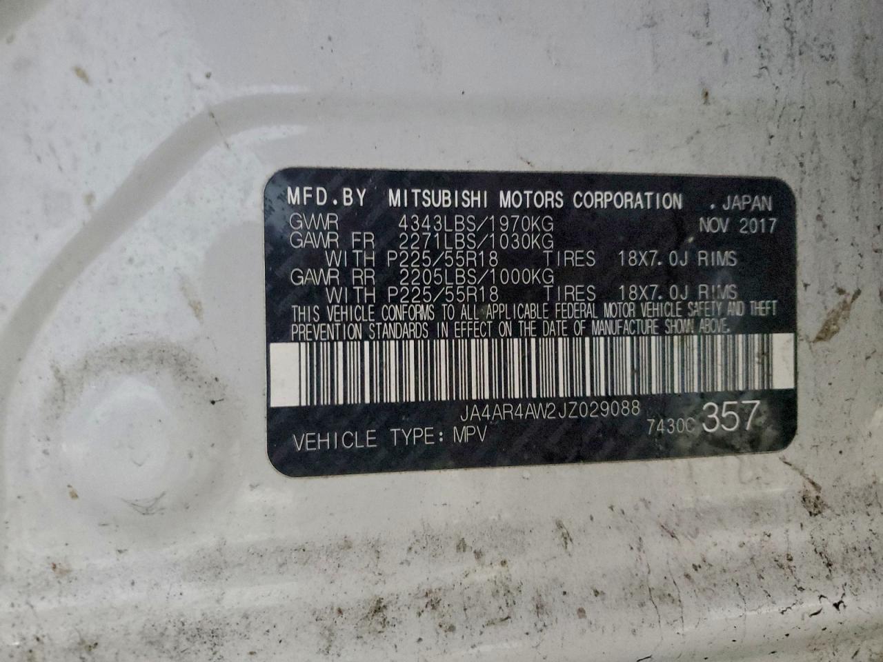 2018 Mitsubishi Outlander Sport Sel - zdjęcie 13