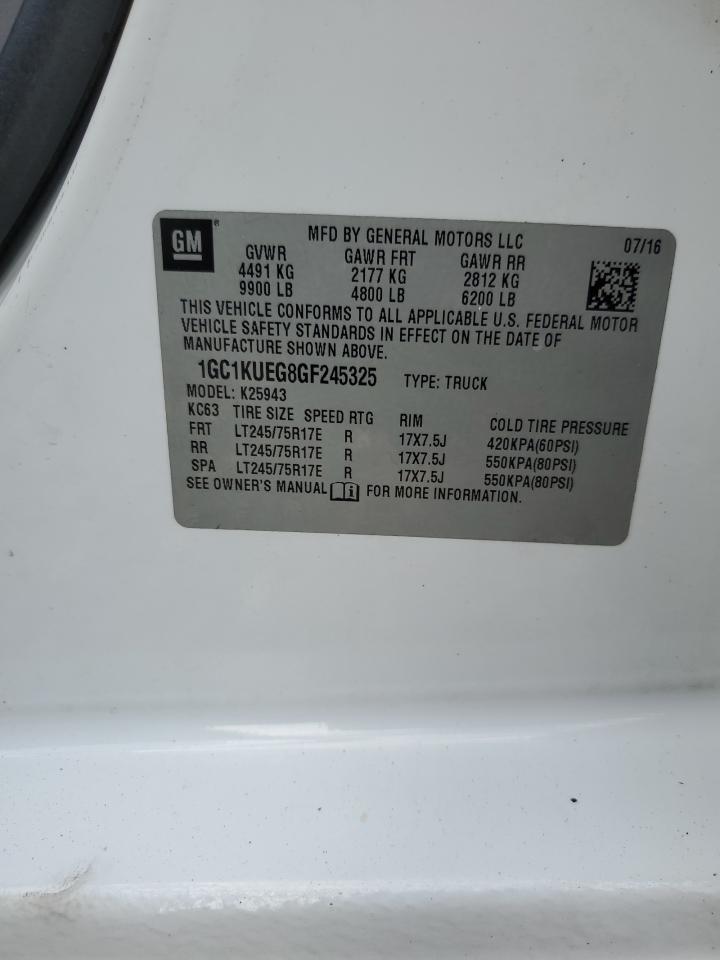 2016 Chevrolet Silverado - zdjęcie 12