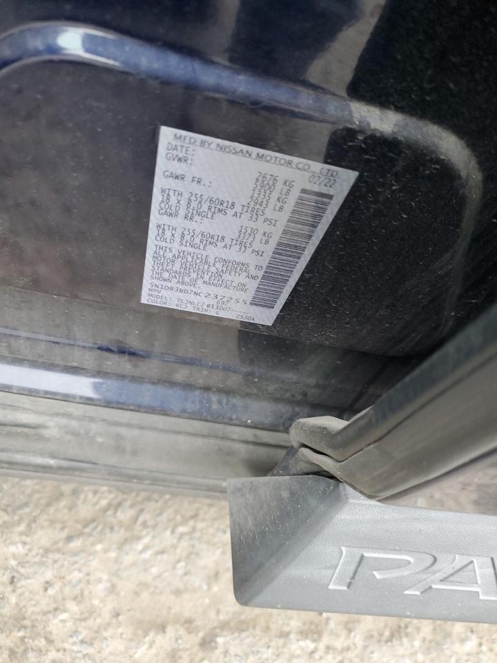 2022 Nissan Pathfinder Sv - zdjęcie 13