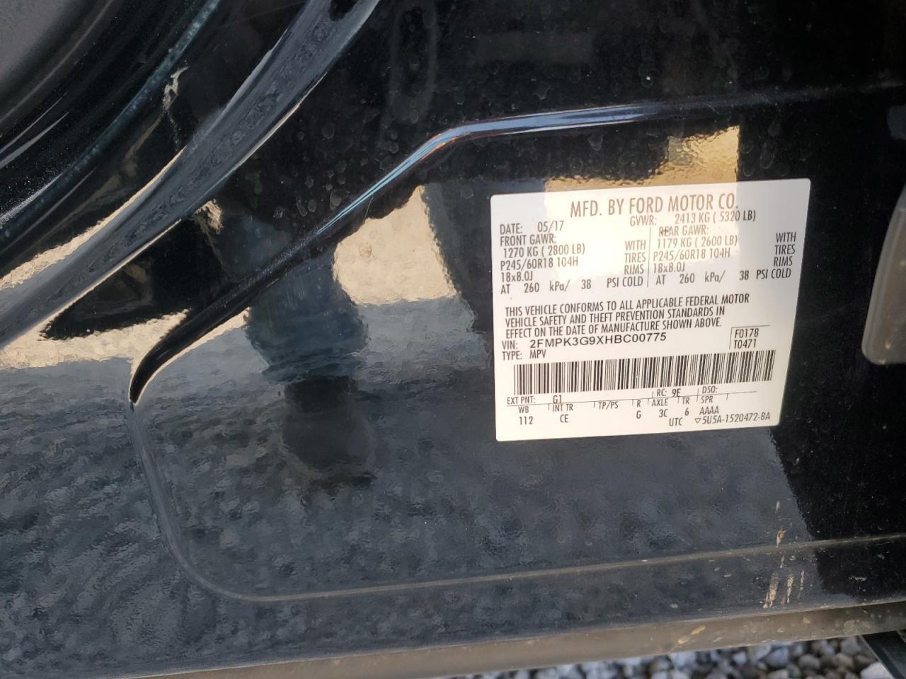 2017 Ford Edge - zdjęcie 12