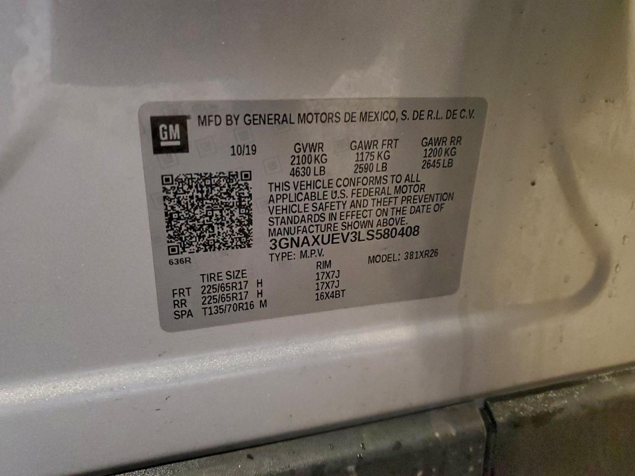 2020 Chevrolet Equinox Lt - zdjęcie 12