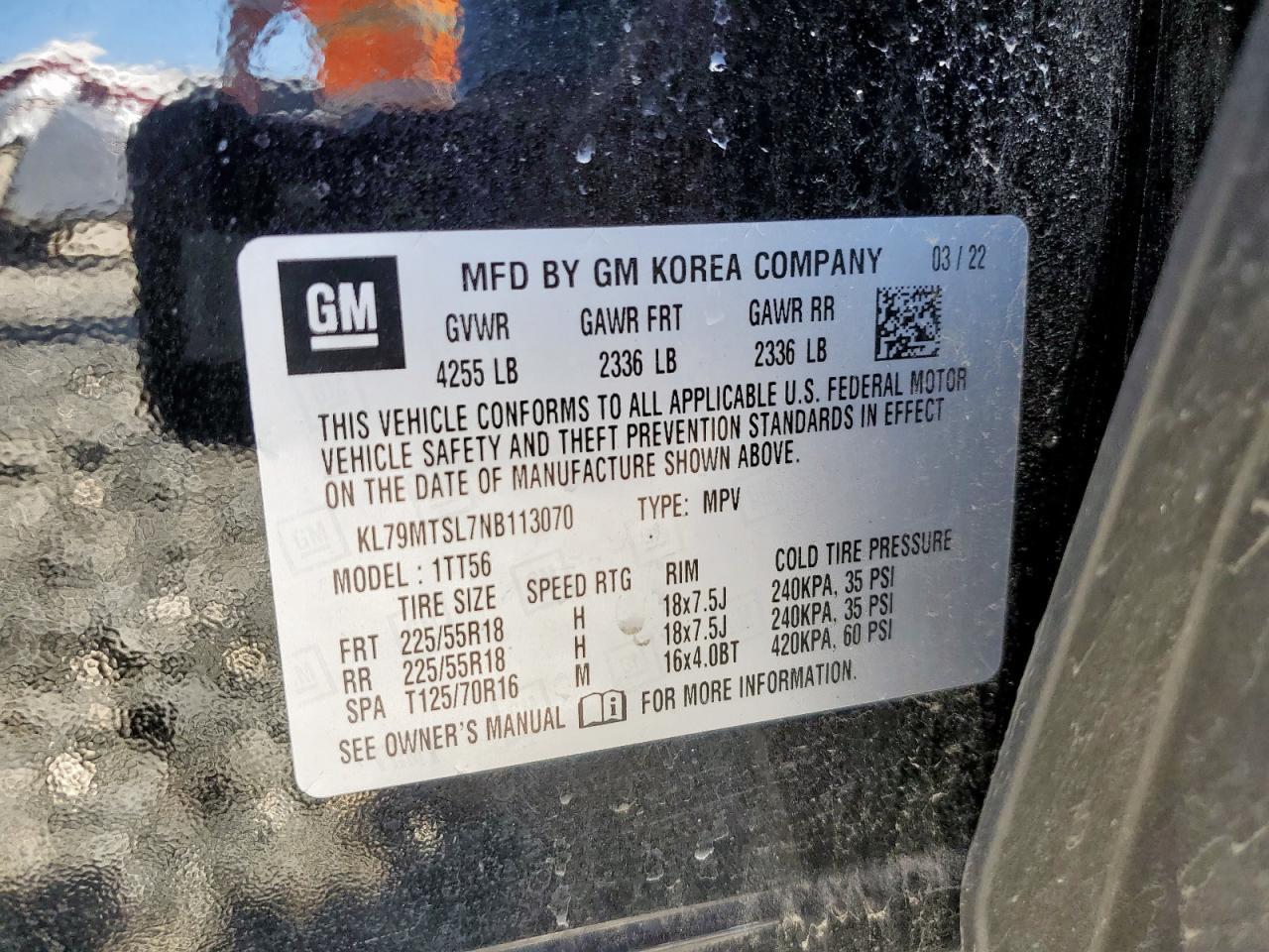 2022 Chevrolet Trailblazer Rs - zdjęcie 13