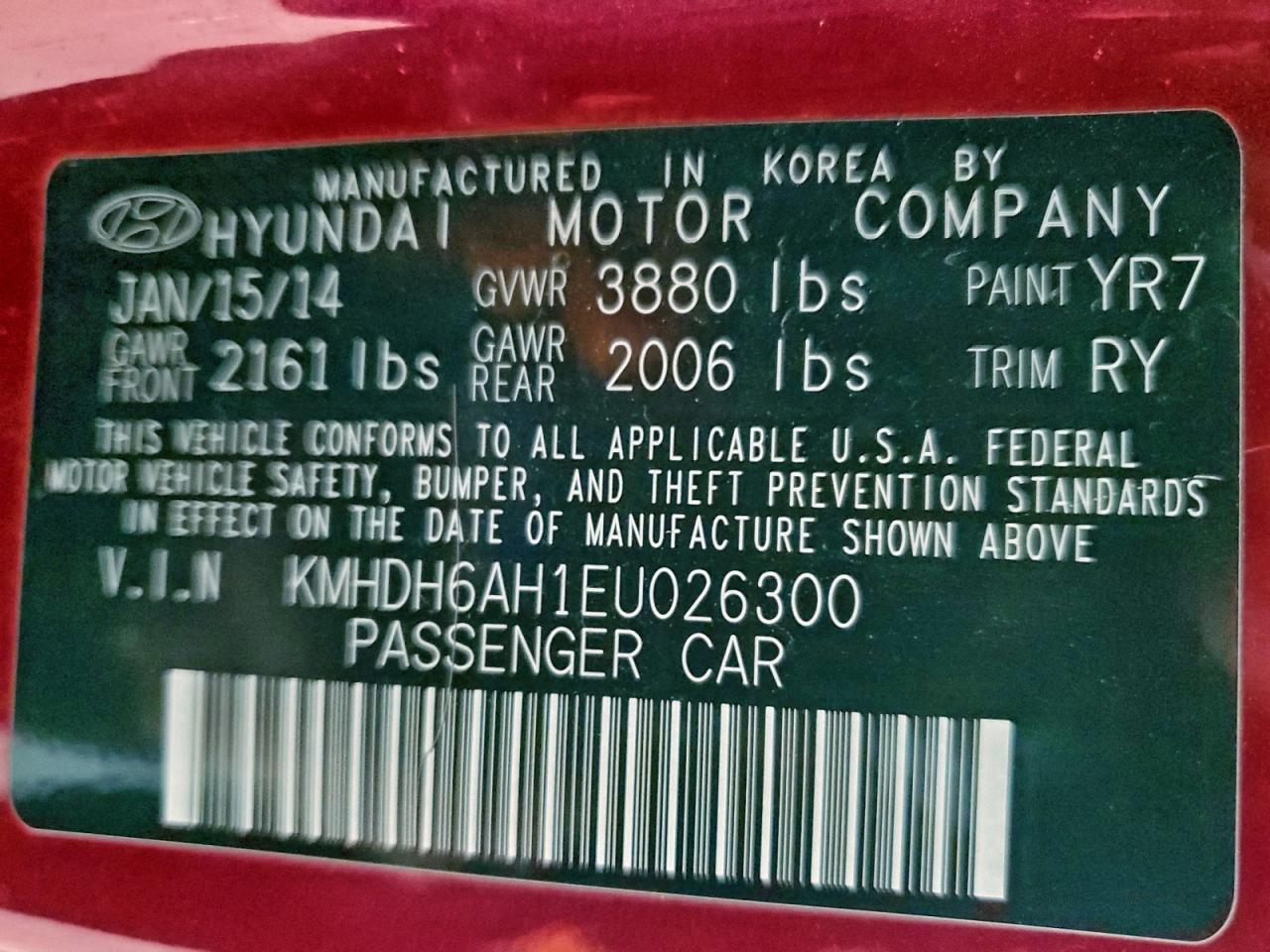 2014 Hyundai Elantra Coupe Gs - zdjęcie 12