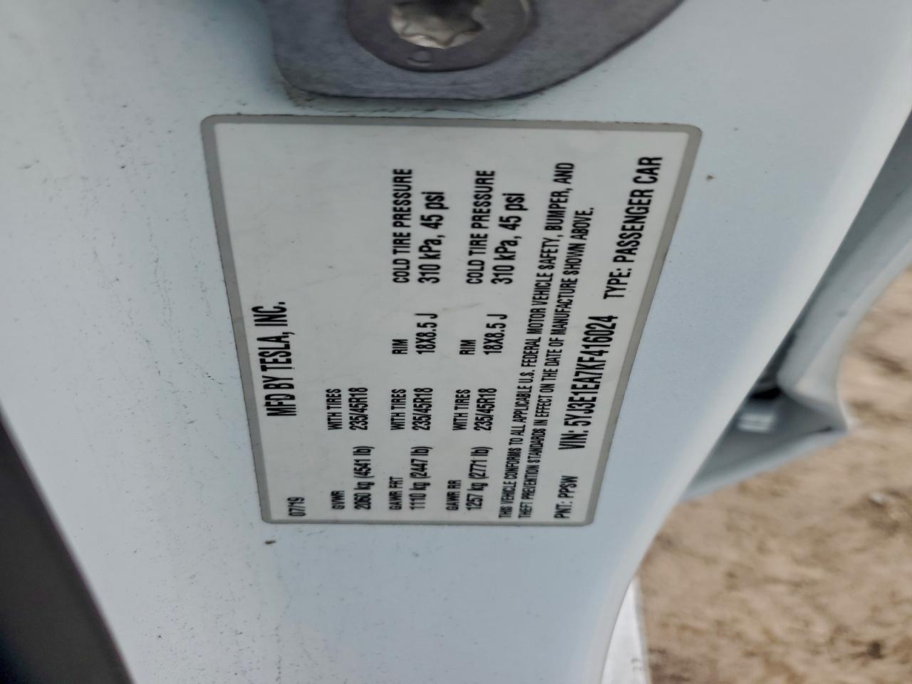 2019 Tesla Model 3 - zdjęcie 12