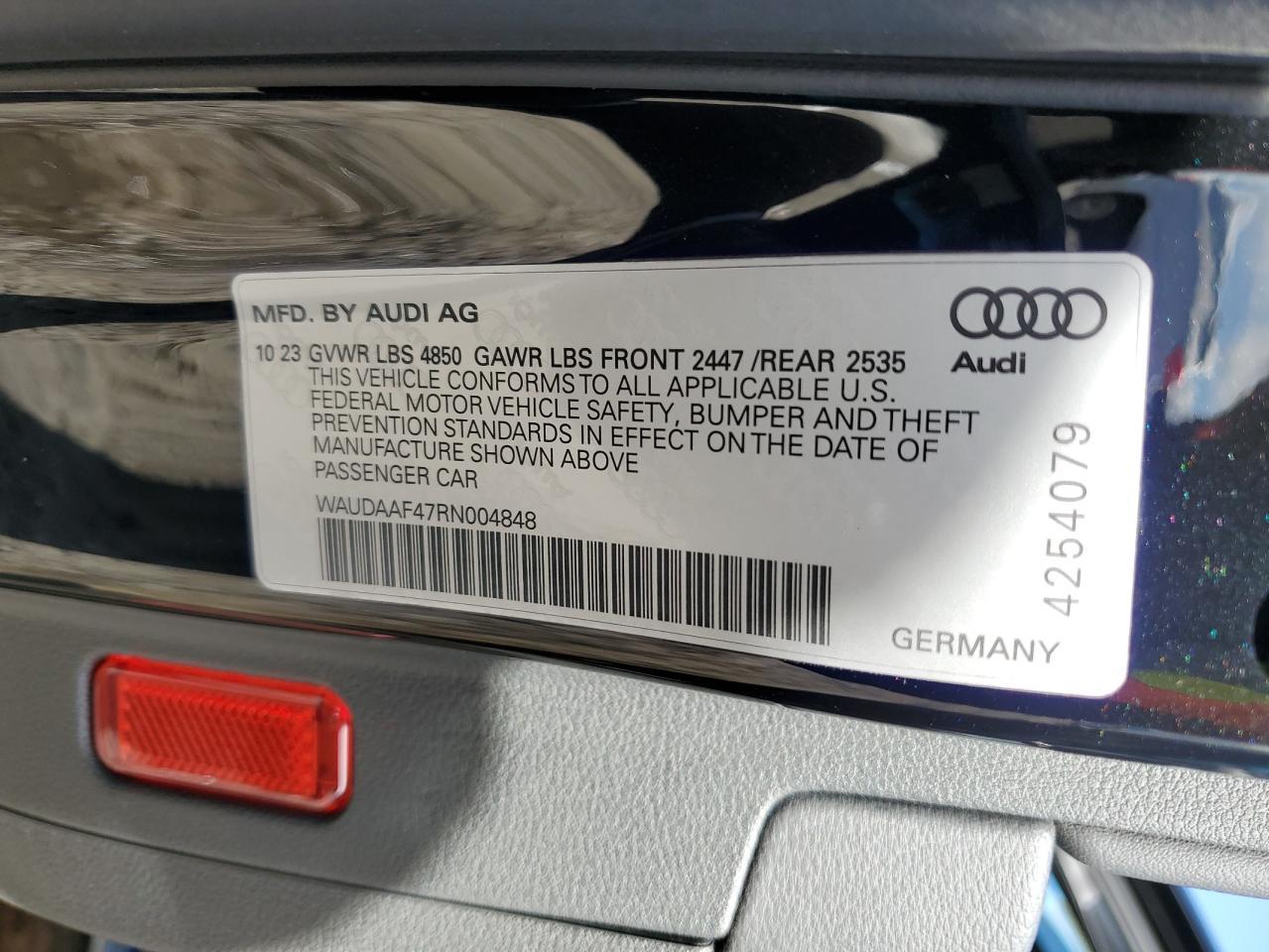 2024 Audi A4 Premium 45 - zdjęcie 12