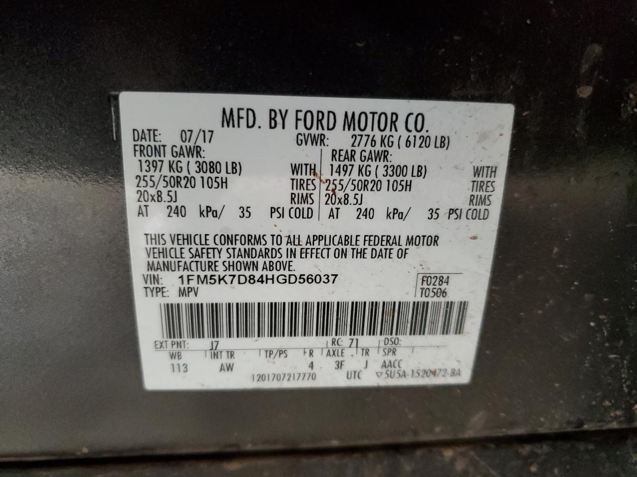 2017 Ford Explorer Xlt - zdjęcie 13