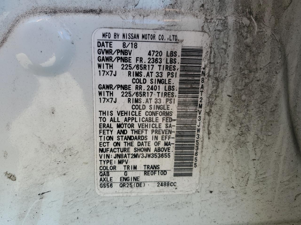 2018 Nissan Rogue - zdjęcie 13