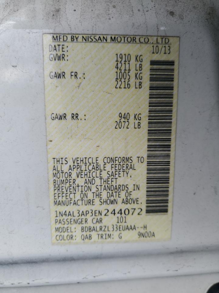 2014 Nissan Altima 2.5 - zdjęcie 12