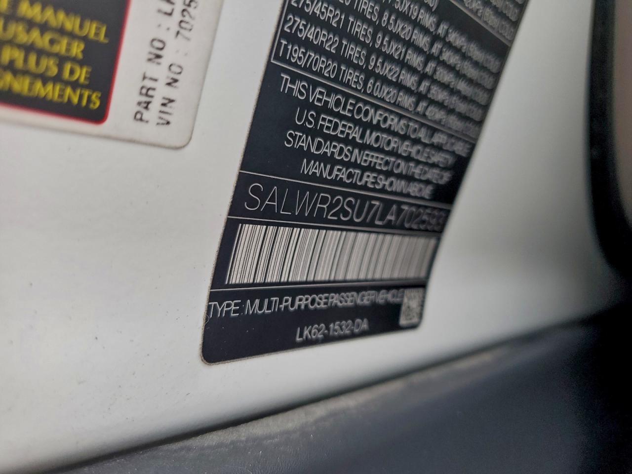 2020 Land Rover Range Rover Sport - zdjęcie 14