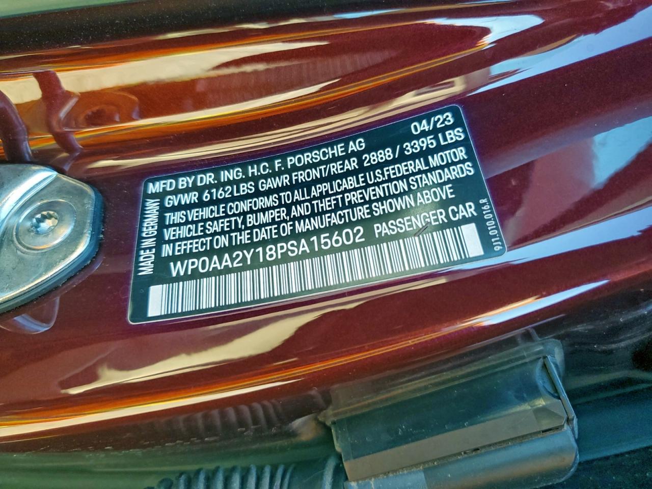 2023 Porsche Taycan - zdjęcie 13