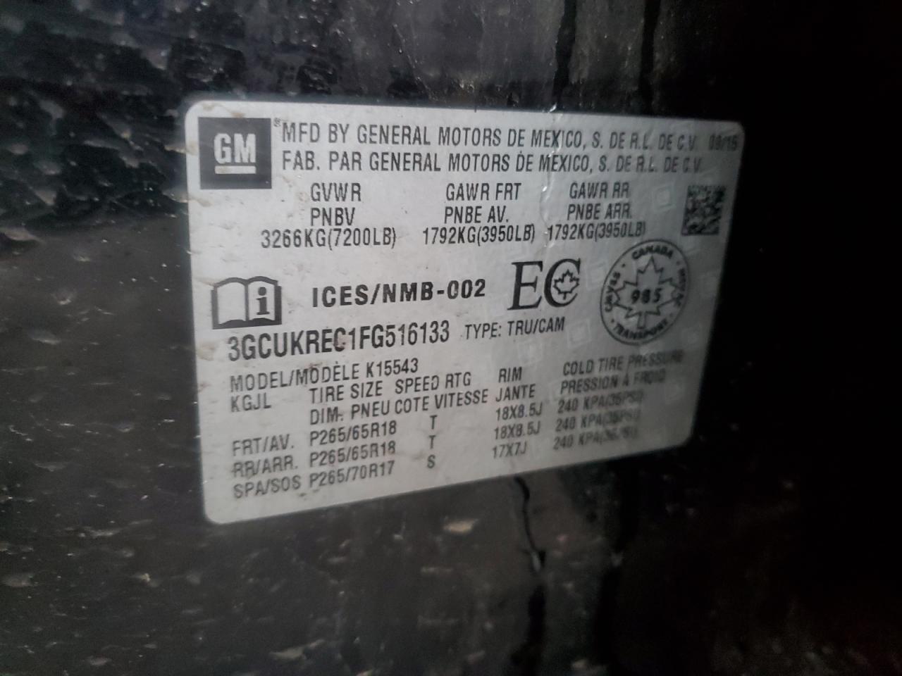 2015 Chevrolet Silverado K1500 Lt - zdjęcie 13