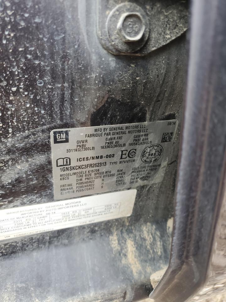 2015 Chevrolet Tahoe K1500 Ltz - zdjęcie 14