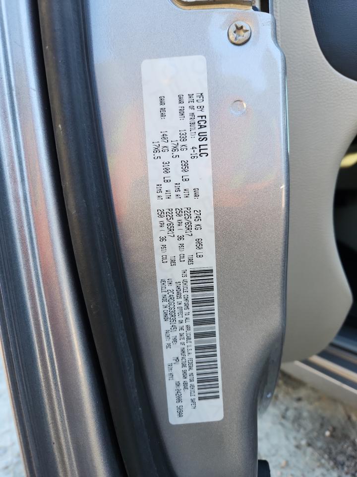 2016 Dodge Grand Caravan Sxt - zdjęcie 14