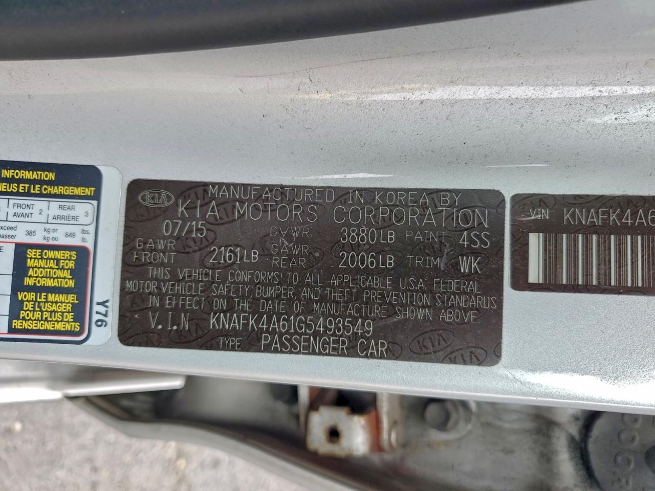 2016 Kia Forte Lx - zdjęcie 12