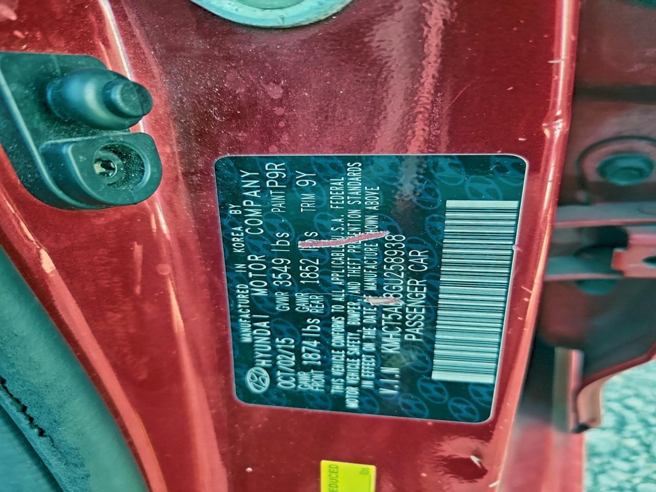 2016 Hyundai Accent Se - zdjęcie 13