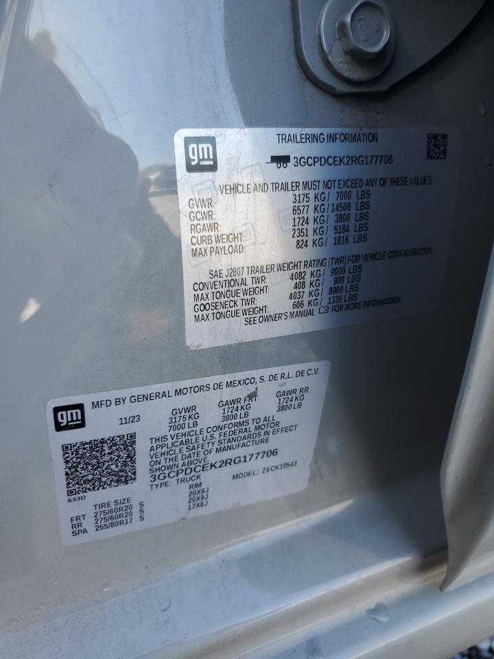 2024 Chevrolet Silverado - zdjęcie 12