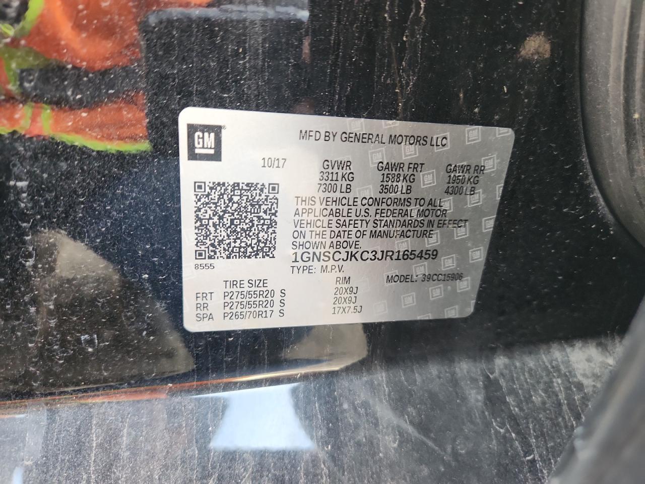 2018 Chevrolet Suburban C1500 Premier - zdjęcie 13