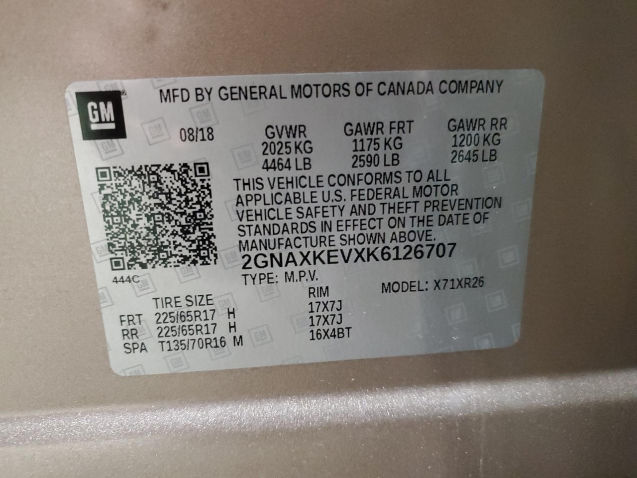 2019 Chevrolet Equinox - zdjęcie 13