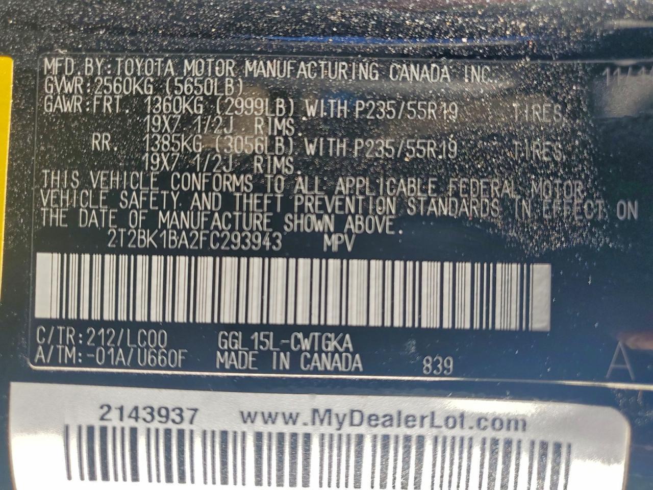 2015 Lexus RX - zdjęcie 14