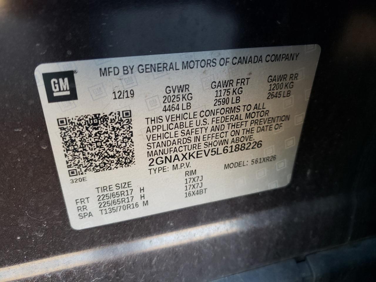 2020 Chevrolet Equinox - zdjęcie 13