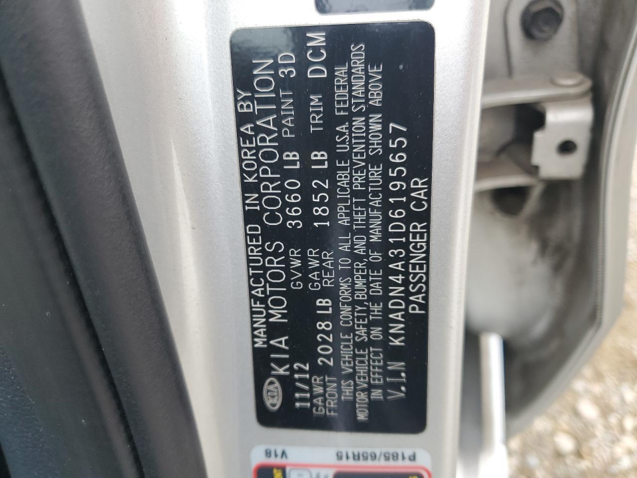 2013 Kia Rio - zdjęcie 12